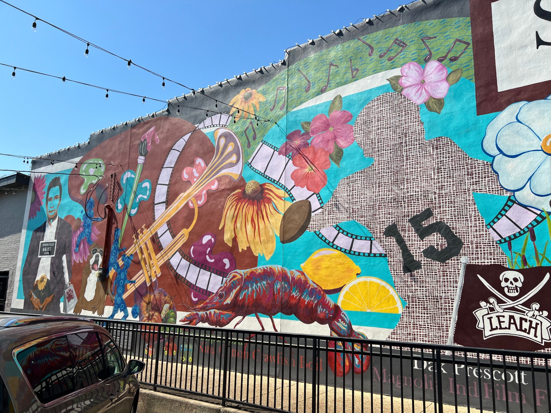 Downtown Starkville mural