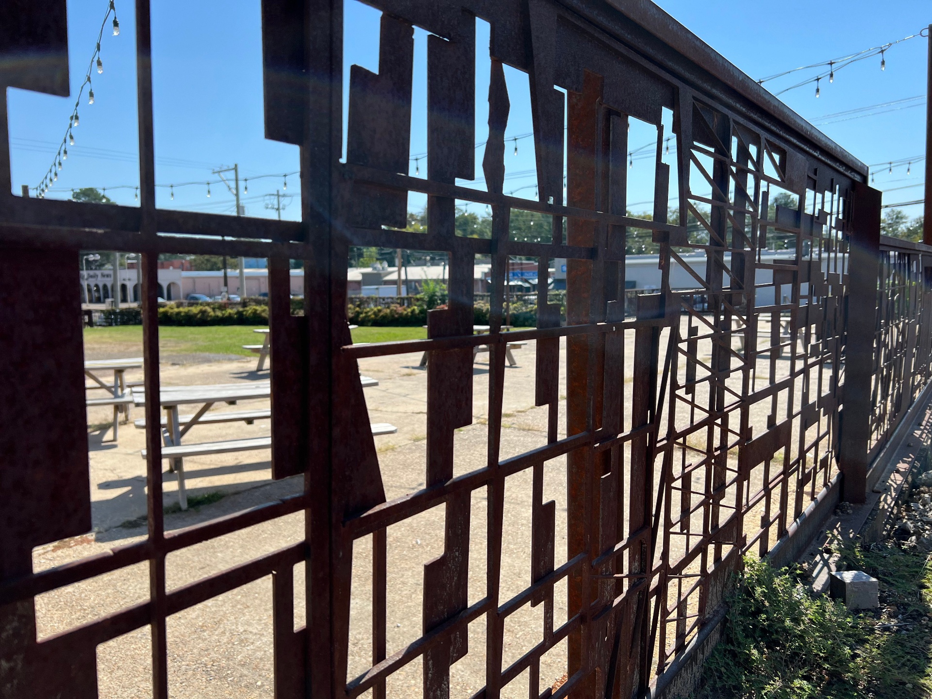 Downtown Starkville patio dining