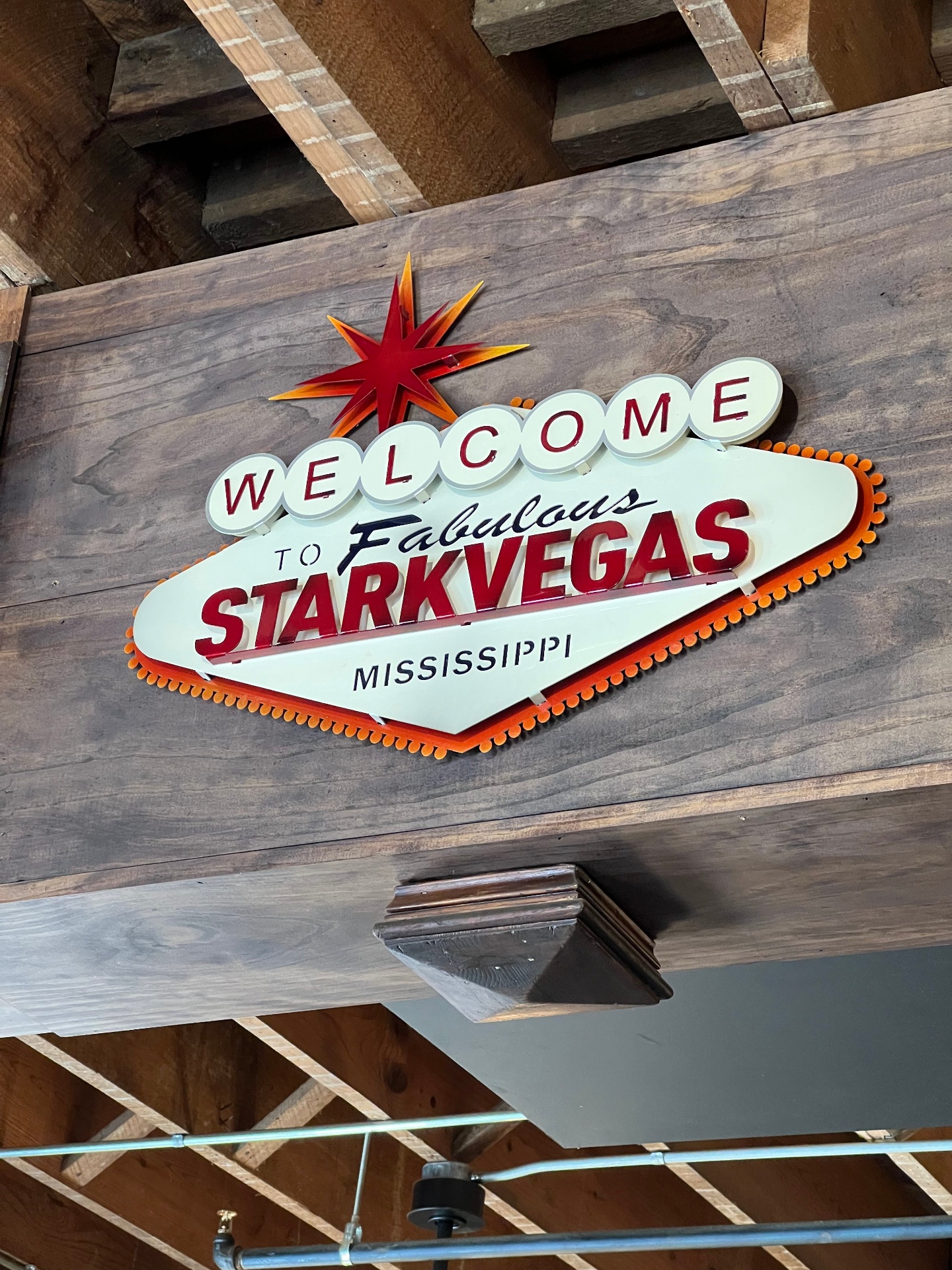 Welcome to Starkvegas mural